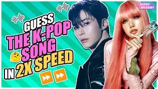 GUESS THE SONG BY 2X SPEED #3 | 2025 KPOP QUIZ |