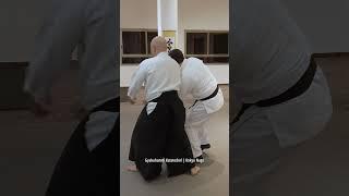 Gyakuhanmi Katate Dori | Kokyu Nage | Irimi Omote | 🈴 #aikido #aikidoisrael #aikidoaikikai