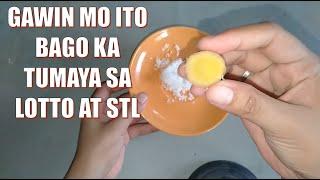 GAWIN MO ITO BAGO KA TUMAYA SA LOTTO AT STL || PAMPASWERTE SA SUGAL #pampaswertetips