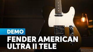 Fender American Ultra II Telecaster Demo: No Talking, All Twang