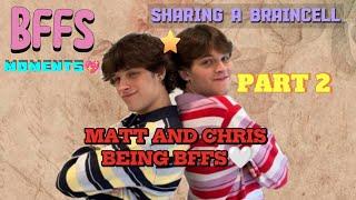 Chris and matt Sturniolo being best friends for 2 minutes & 15 secs straight! Part 2! New clips inc