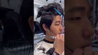 곱슬머리 커트 , 펌 ASMR