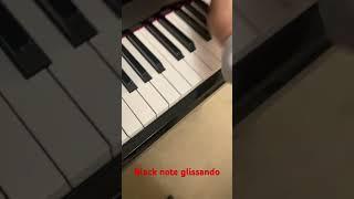 GIANT black note glissandos…