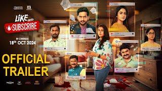 Like आणि Subscribe | Official Trailer | Amey Wagh | Amruta Khanvilkar | Abhishek Merukar | 18Oct24