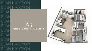 Elan Halcyon | A5 - 923 SQ. FT