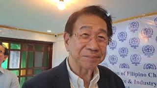 NEW FFCCCII PRESIDENT VICTOR LIM FACES MEDIA FOR THE FIRST TIME #ffcccii #victorlim #chinoy