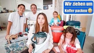 Wir ziehen um  Mit 4 Kindern & Hund Koffer packen & Tschüss! Mamiseelen