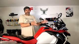 CALIMOTO APP running on smart riding display on motorcycle!