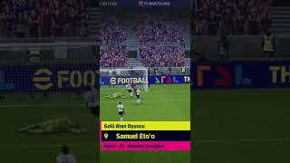 Sneijder assist rabona Efootball 2025 PlayStation #sneijder #samueletoo #rabona #efootball2025