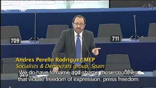 EUX.TV: Italy, Romania, France Take Fire In EU Parl Press Freedom Debate