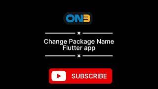 How to Change App Package Name in Your Flutter Project | Android & iOS