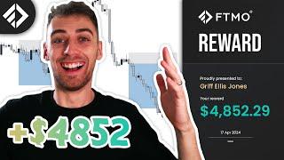 FTMO $4.8k Payout Proof | $100k Funding