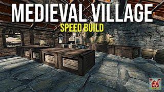 AWESOME Medieval Village Build - Ark Base Builds