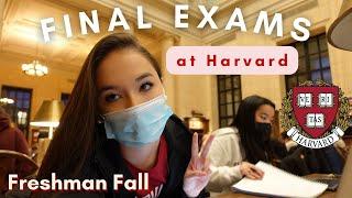 FINALS AT HARVARD | Freshman Fall 