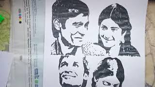 Ram Janani || Stencil Art || 3 movie || Prabhath Madhu Nikarthil