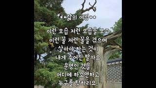 삶의 여정   Journey of Life