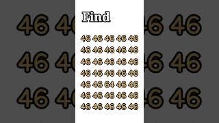 find that unknown number 64 #challenge #braintest #maths #youtubeshorts
