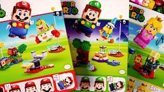 【All new adventure set】 LEGO®Mario & Luigi & Peach