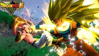 GTA 5 - Goku and Vegeta vs Kid Buu | DBZ Mod Remastered