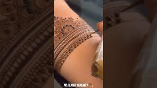 Bridal Henna Design Tutorial ️.#trending#mehndi#youtubeshorts#bridal#trendingshorts#jhol#henna