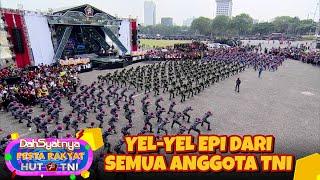 KEREN ABIS! Inilah Yel-Yel Prajuti TNI | DAHSYATNYA HUT TNI 78