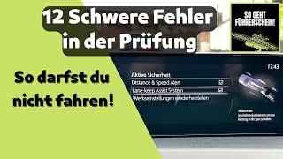 12 Fahr- und Bedienfehler, die du in der Prüfung keinesfalls machen darfst! - Führerschein