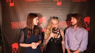 Shriekfest 2021 Red Carpet Interviews | Teresa Decher and Ricky Faust, SUBJECT 3