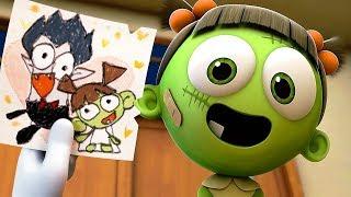 Funny Animated Cartoon | Spookiz Zizis Secret Love Letter to Cula | Videos For Kids