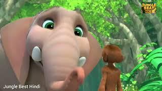 New Jungle Best Hindi. || Munki and Trunk in Hindi Movie Cartoon Episode  Hindi Main