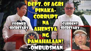 PINAKA CORRUPT NA AHENSYA DEPT OF AGRI AT SA ILALIM NITO ANG NFA! TANIM KRIMEN SA DAVAO!