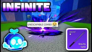 Gravity Cane + Portal Has THE BEST UNESCAPABLE INFINITE COMBO...(Blox Fruits)