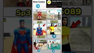  Cheat Code | Superman + Alien + Iron Man + Deer ka Cheat Code | Indian Bike Driving 3D #shorts
