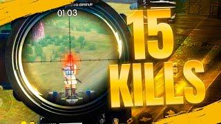 MY FIRST TIME FREE FIRE 15 KILLS INSANE GAMEPLAY