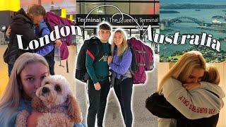 TRAVEL TO AUSTRALIA WITH US!! *on a 29h flight* ️