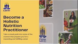 Become a Holistic Nutrition Practitioner - Brief Look at CSNN Natural Nutrition Program Curriculum