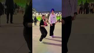 HASS HASS #nimratpartap #youtubeshorts #bhangra #dance @siddhirathore14 #shortsvideo