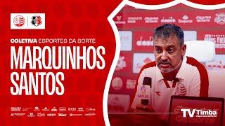 CLÁSSICO DAS EMOÇÕES COM VITÓRIA! COLETIVA DO TÉCNICO MARQUINHOS SANTOS APÓS NÁUTICO 2X1 SANTA CRUZ