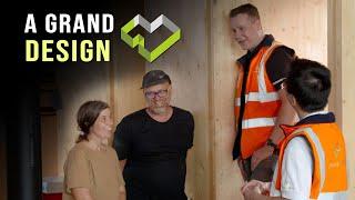 Another CLT home on Grand Designs Australia: Marc & Felicity's Air Tightness Test! S9E08