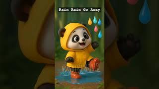 "Rain Rain Go Away!  cute panda giggle in rainy days can be fun too!  #PandaDance" # poem #rhymes