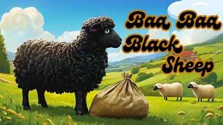 Baa Baa Black Sheep | Baa, baa, black sheep, have you any wool? | Kidsjourney