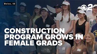 Boise State's construction program grows in female grads, surpasses industry rate