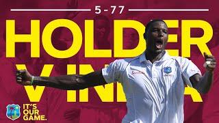 THAT Ball to Pant | Holder's Brilliant 5fer v India! | 2019 Series | Windies