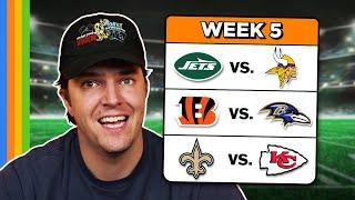 Predicting Every Week 5 NFL Game