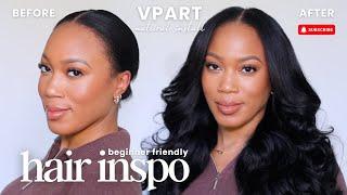 NATURAL VPART WIG BEGINNER FRIENDLY INSTALL Under 10 Mins + Removal | Alipearl Hair