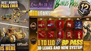  A12 Bonus Pass 3D Leaks | 2 Mythic Suit & 2 Upgraded  | A12  New X-Suit New Chnages  |PUBGM