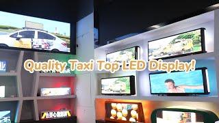 Quality Taxi Top LED Displays with Different Sizes