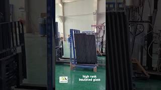 high rank insulated glass loading #insulatedglass #insulationglass #aluminiumwindows #factory