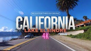 Lake Elsinore, California Drive in 4K