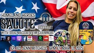 EP 103 | Jenn Mitchell | Talk with History Podcast | Pin-Ups for Vets Model