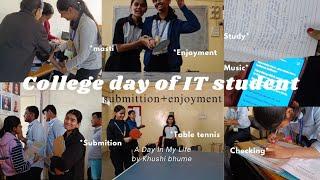 Balancing Study & Fun | College Day of an IT Student"|@khushibhume #engineering #trending